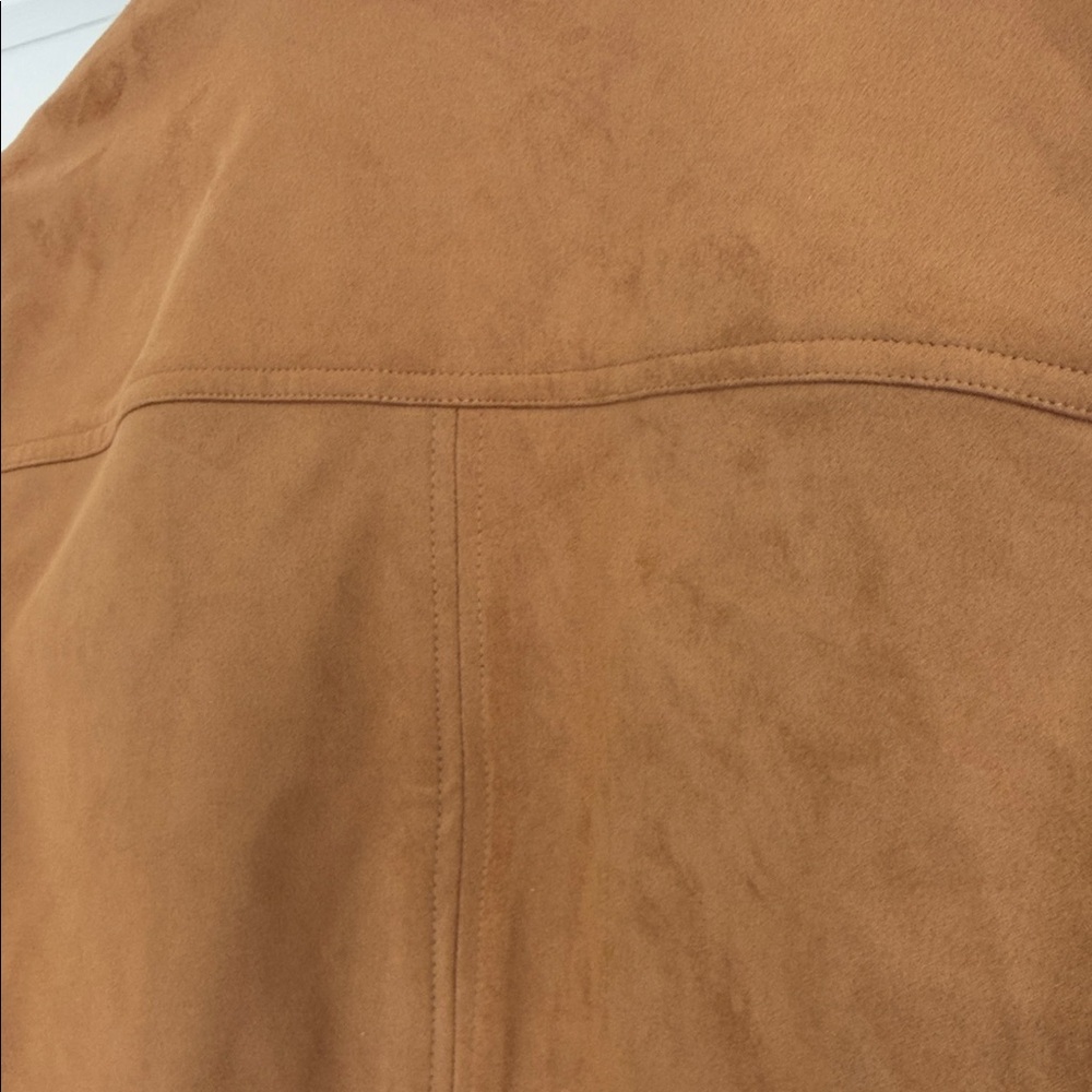NWOT - Kut from the Kloth Matilda Crop Faux Suede Trucker Jacket - Picture 12 of 12